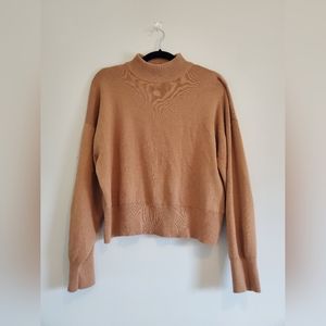 Mock neck sweater